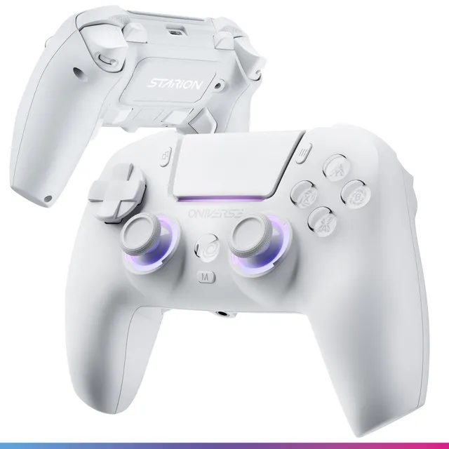 Oniverse Starion controller wireless PS5 bianco Hall Effect
