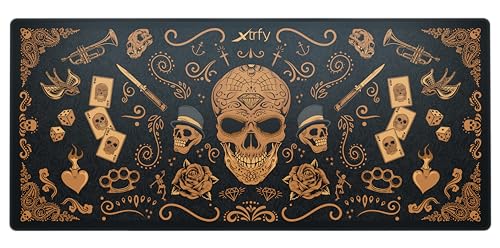 Xtrfy GP5 Calavera mousepad XL 920x400mm speed tessuto