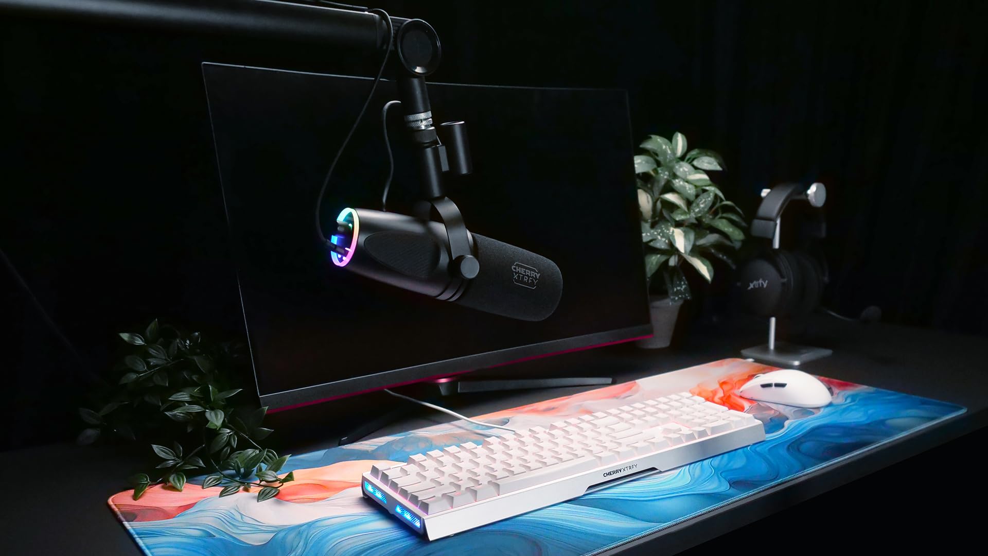 CHERRY XTRFY Ngale X Microfono USB XLR Nero Cardioide