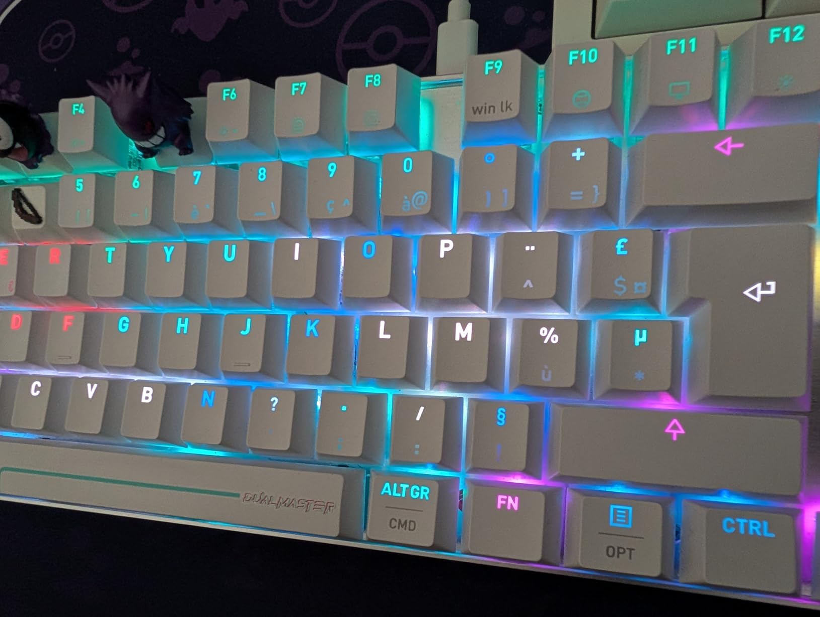 Cherry Xtrfy MX 8.2 Pro Tastiera Gaming TKL Bianca AZERTY
