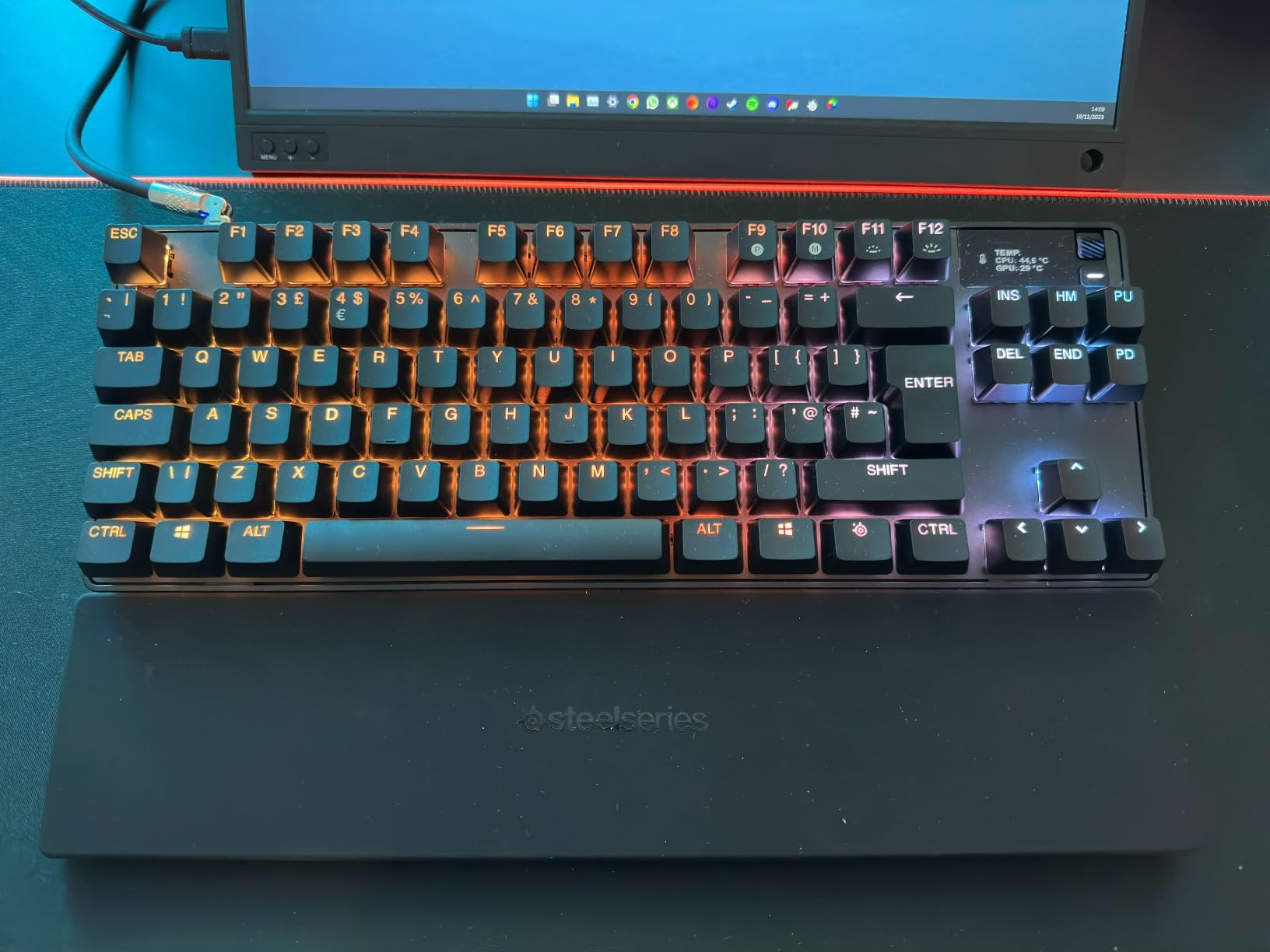 SteelSeries PrismCaps Copritasti Pudding PBT Neri UK