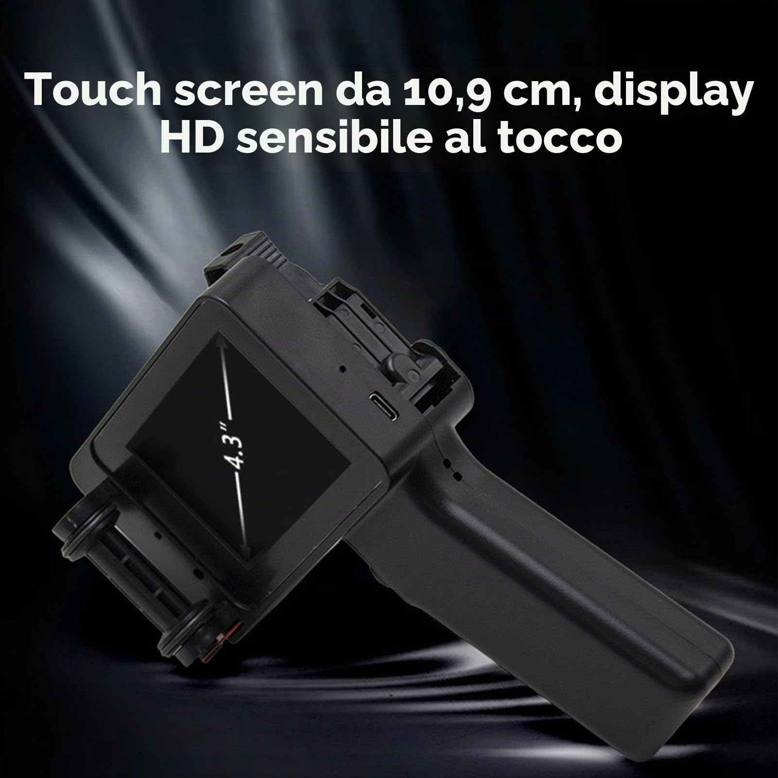 Gowenic N6 stampante portatile inkjet touchscreen 4,3"