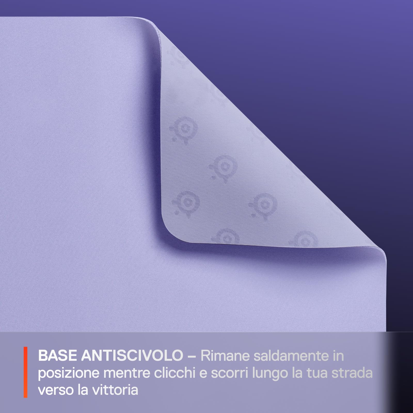 SteelSeries QcK Medium Tappetino gaming lavender 320x270 mm