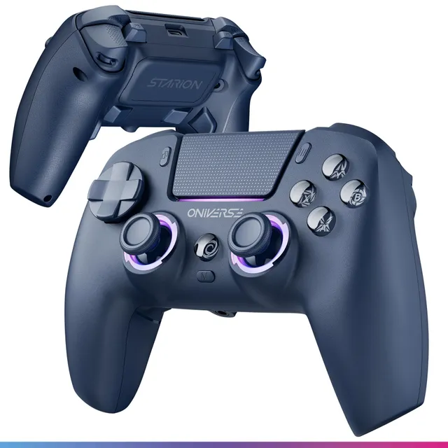 Oniverse Starion controller wireless PS5 blu Hall Effect
