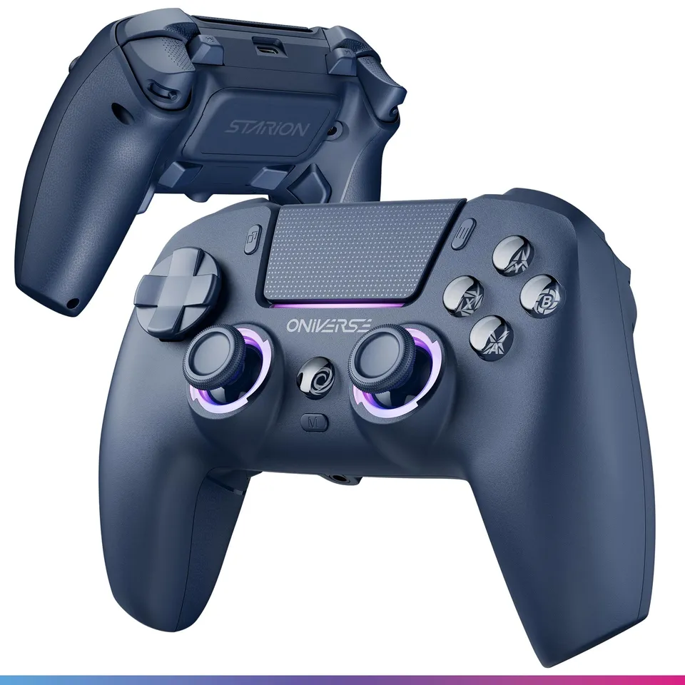 Oniverse Starion controller wireless PS5 blu Hall Effect