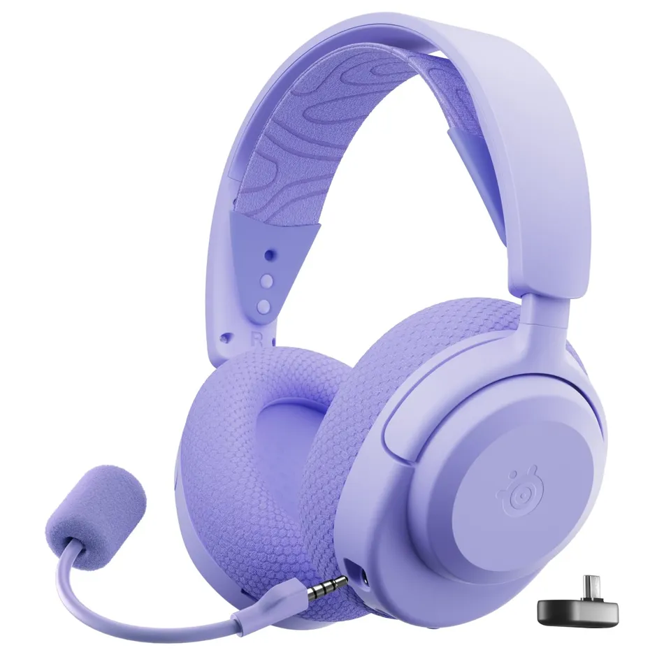 SteelSeries Arctis Nova 3X cuffie gaming Lavanda 40h