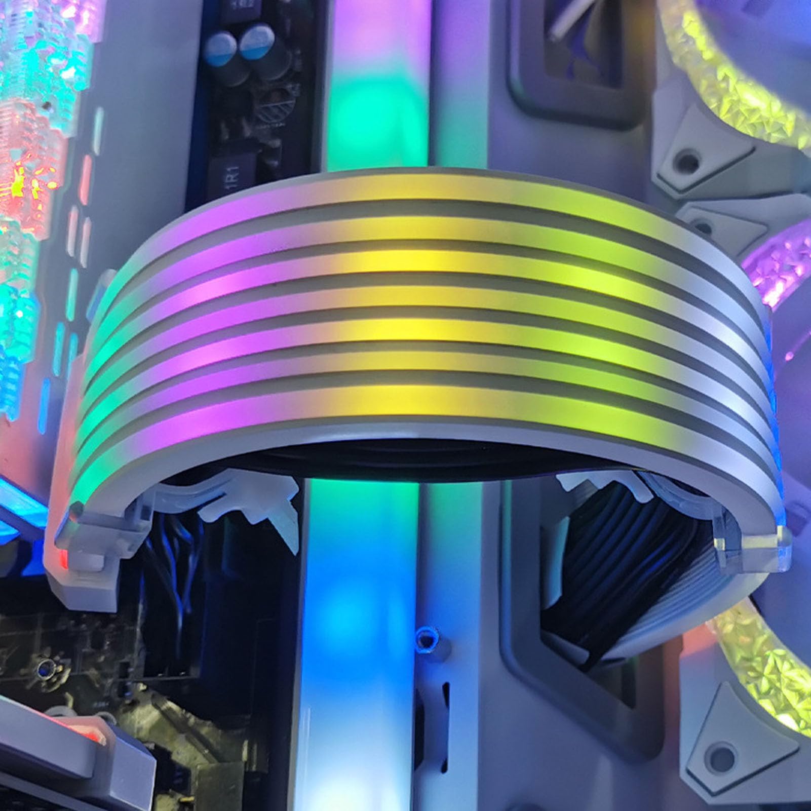 Gowenic Coolmoon AL300 cavo RGB alimentazione PC ARGB