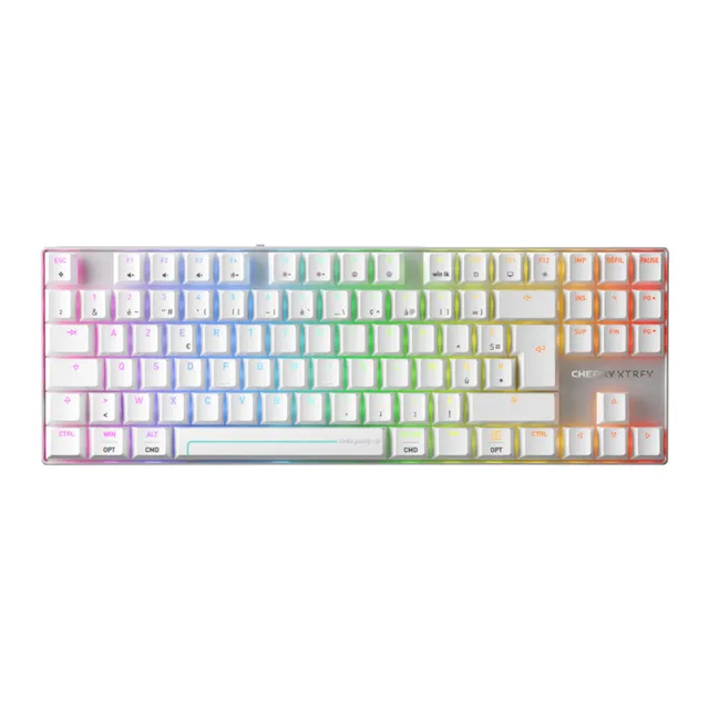 Cherry Xtrfy MX 8.2 Pro Tastiera Gaming TKL Bianca AZERTY