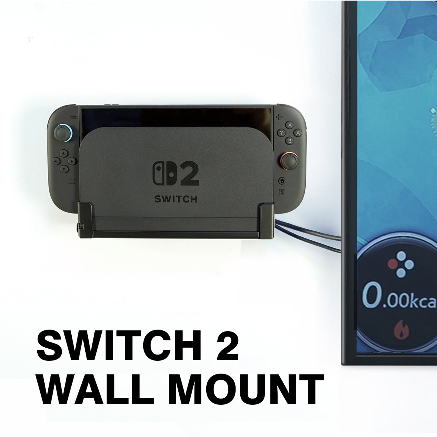Monzlteck Gaming Console Mount staffa muro Switch 2 Dock