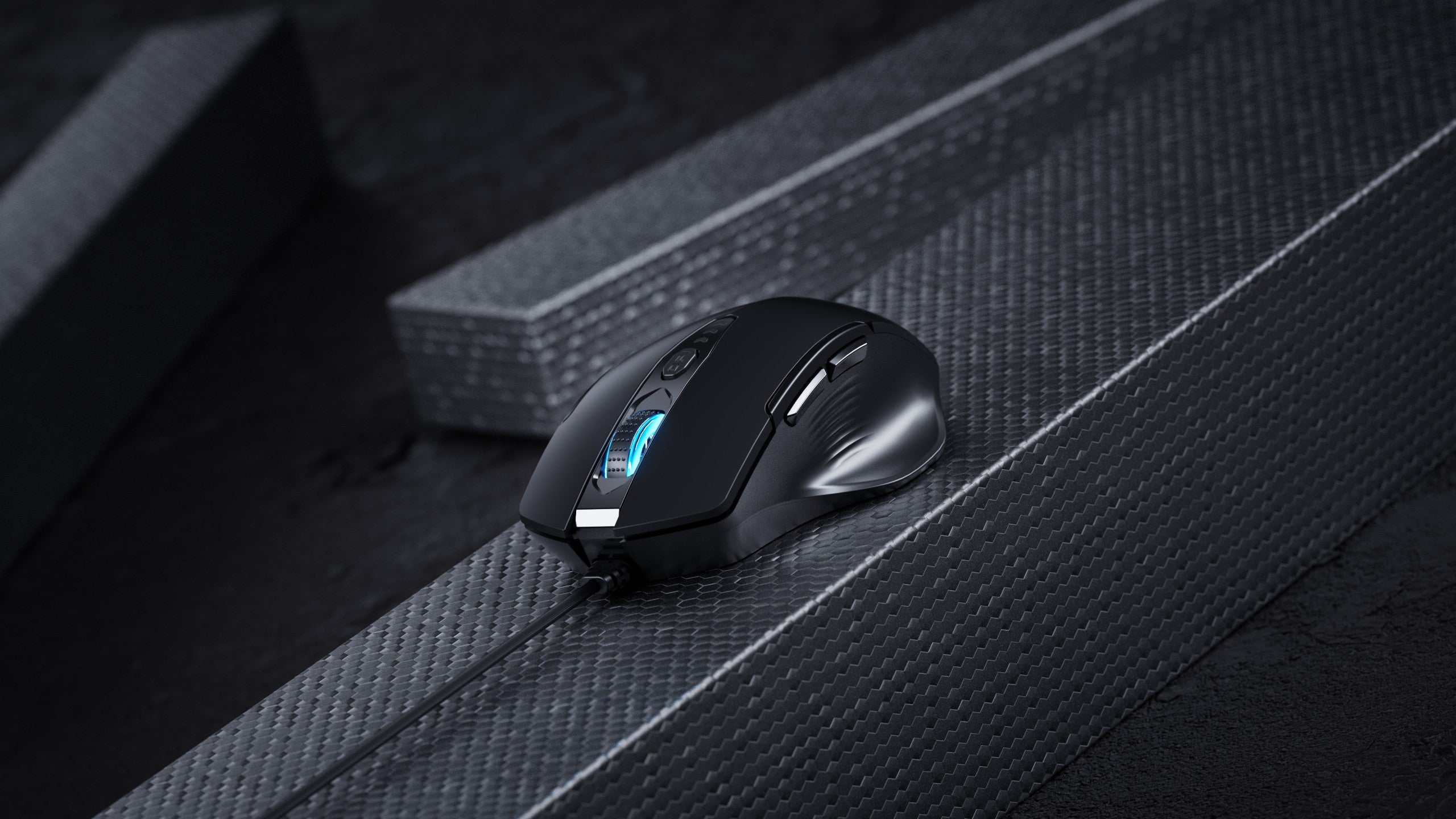 Uineer Wired Mouse USB 7200 DPI 6 Tasti Ergonomico