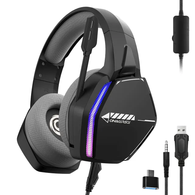 Oniverse Nebula Infinite Black cuffie gaming 50mm nere