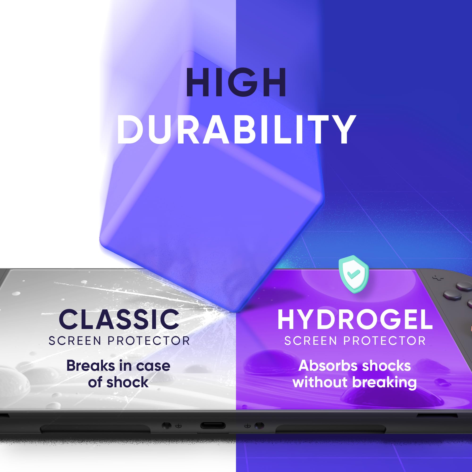 Oniverse pellicola hydrogel Switch 2 anti-graffio