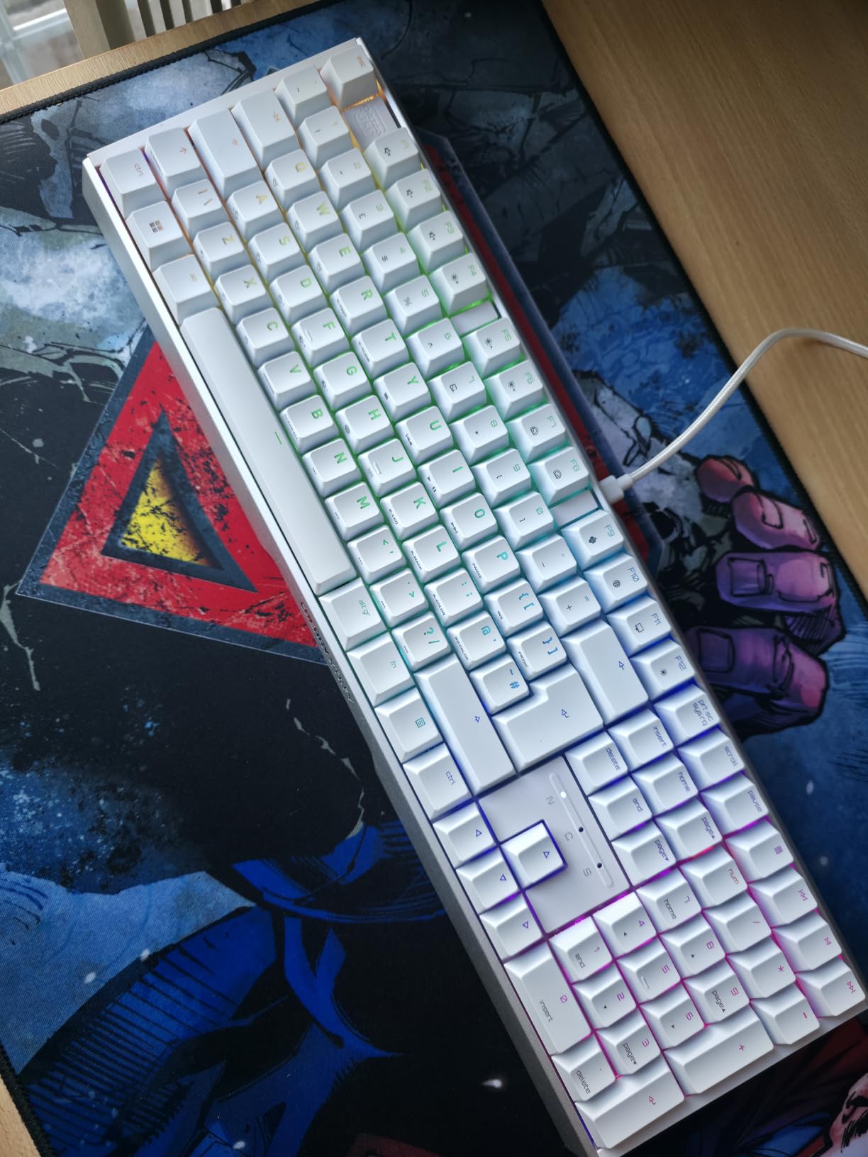 Xtrfy MX 3.1 Tastiera Meccanica Nera Switch MX2A Red RGB