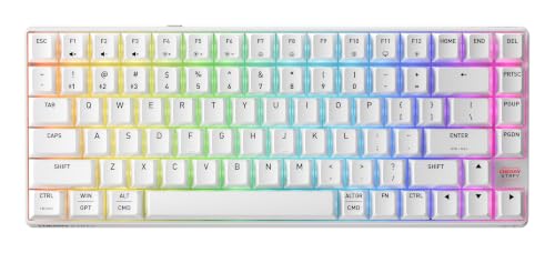 Cherry Xtrfy K33 Tastiera Gaming Wireless Bianca 75% IP54