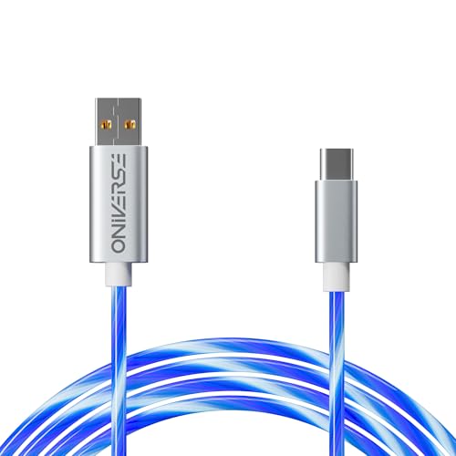 Oniverse Cavo USB LED USB-A USB-C 2m Ricarica Veloce