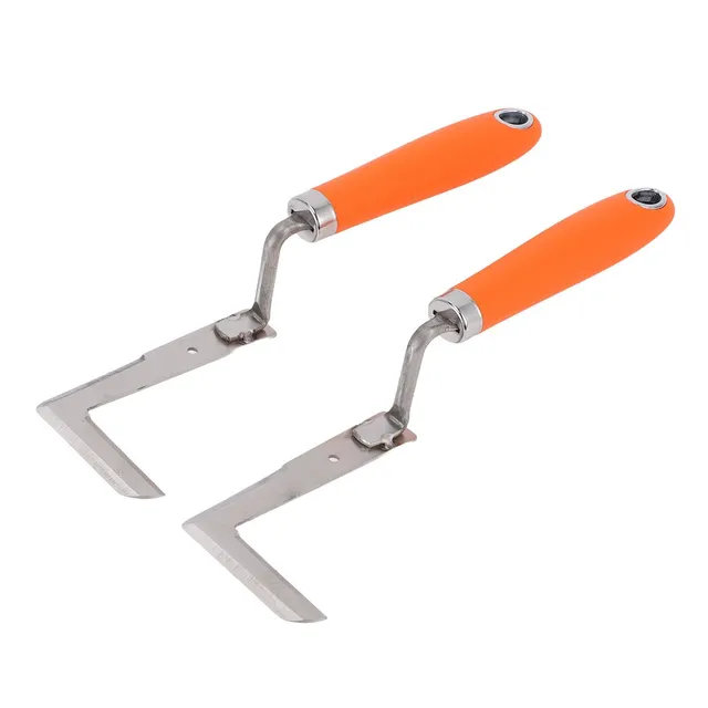 GOWENIC Estirpatore Erbacce Fessure Acciaio Inox 2 Pezzi