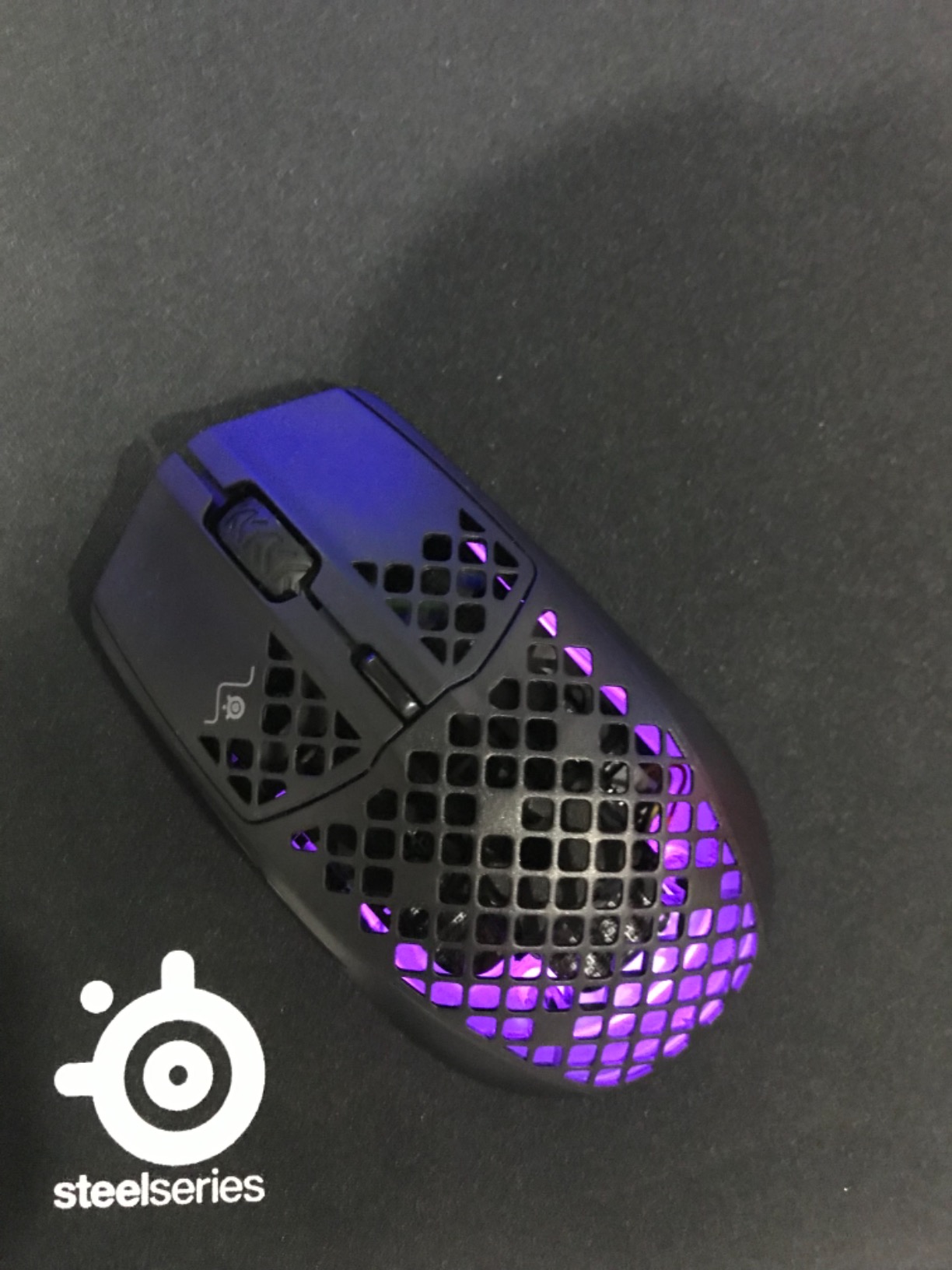 SteelSeries Aerox 3 Wireless Mouse Gaming 68g Onyx Nero