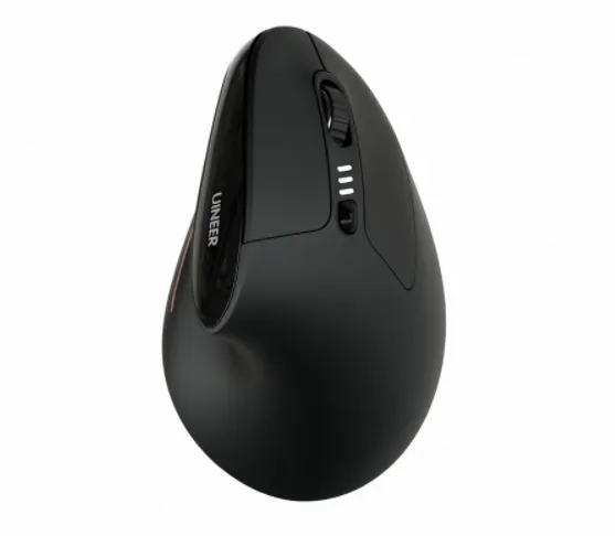 Uineer Tri-mode Mouse Verticale 59° Nero Silenzioso