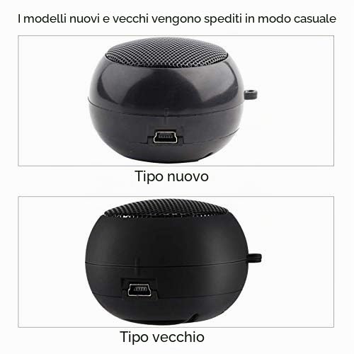 Gowenic mini altoparlante portatile nero aux 3,5 mm USB