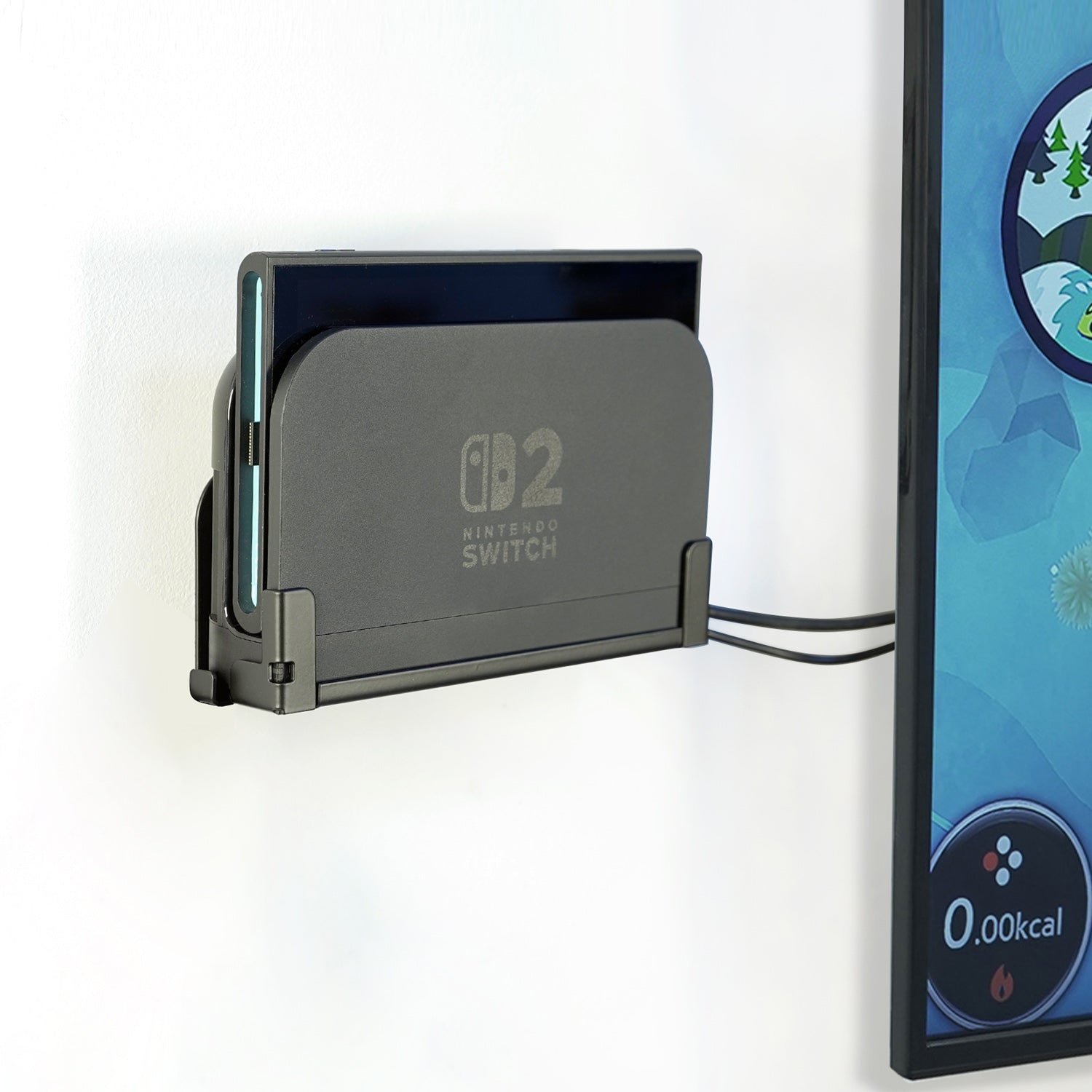 Monzlteck Gaming Console Mount staffa muro Switch 2 Dock