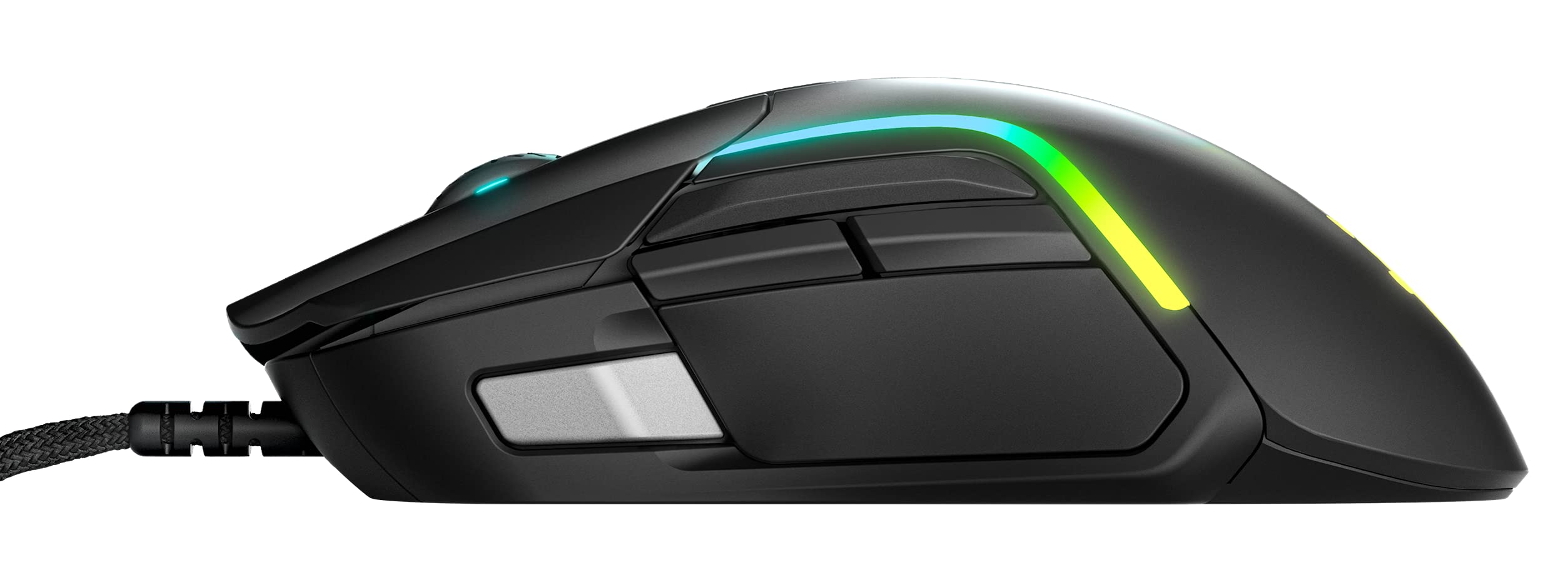 SteelSeries Rival 5 Mouse Gaming 18000 CPI 9 Tasti Nero