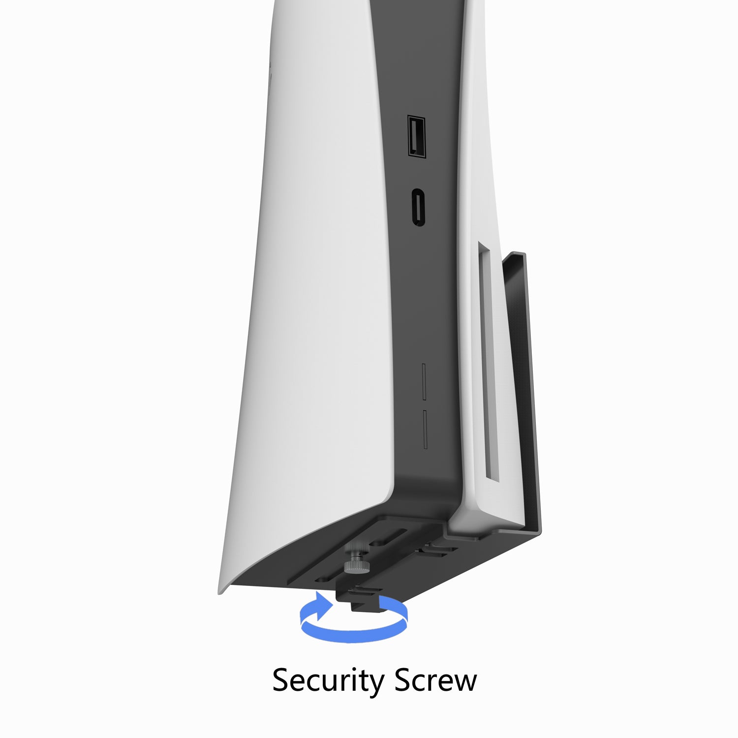 Monzlteck PS5/PS4 Mount supporto parete PS5 Slim nero