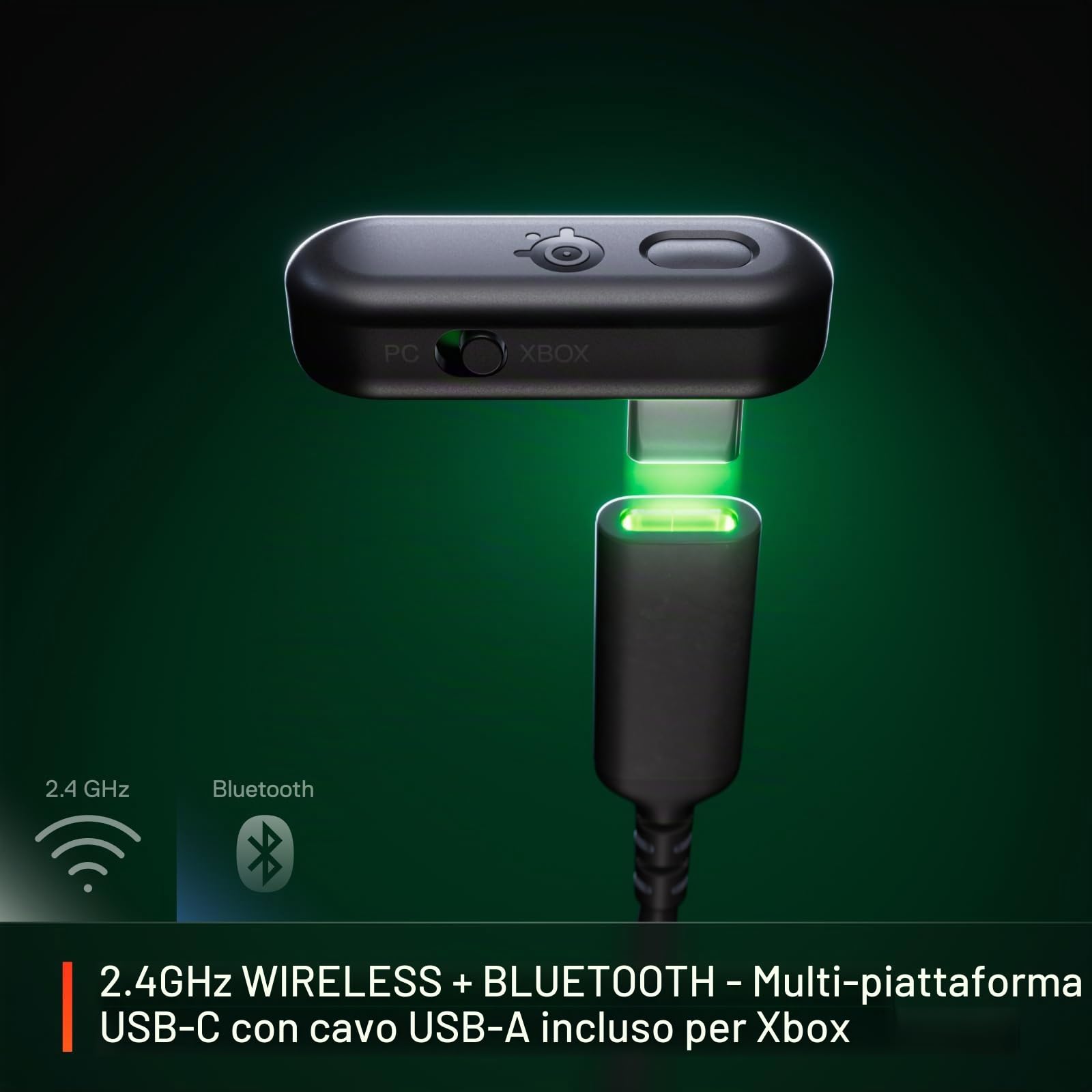 SteelSeries Arctis GameBuds Auricolari Gaming Neri per Xbox