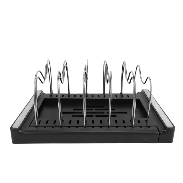 GOWENIC Scolapiatti Espandibile 30-56 cm Plastica 11 Pezzi
