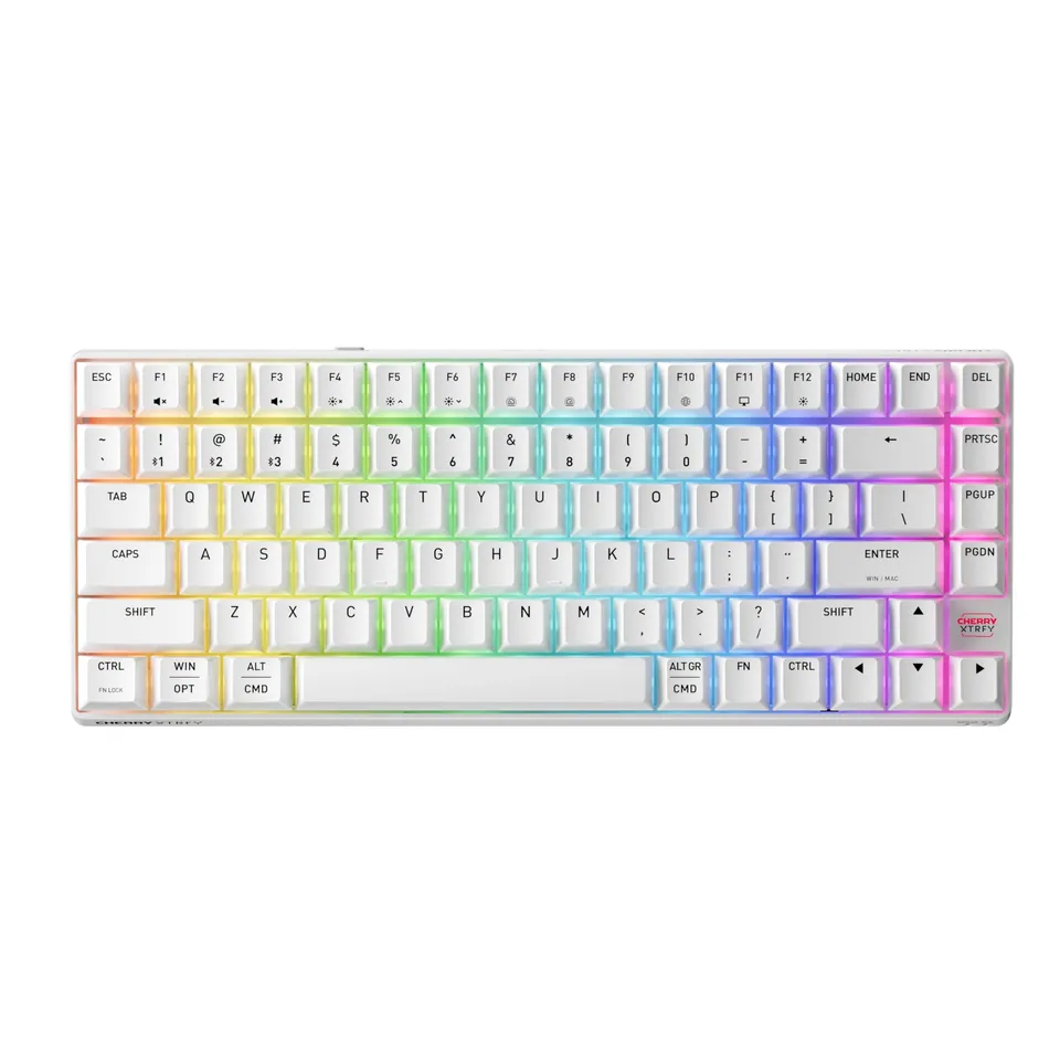 Xtrfy K33 Compact Wireless tastiera gaming bianca RGB 75%