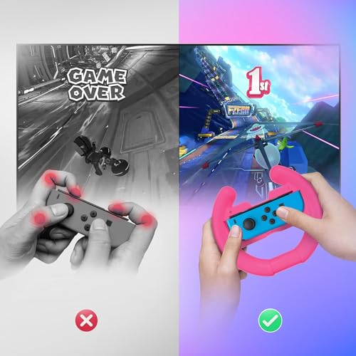 Oniverse Volanti Nintendo Switch 4 pezzi neon per Mario Kart
