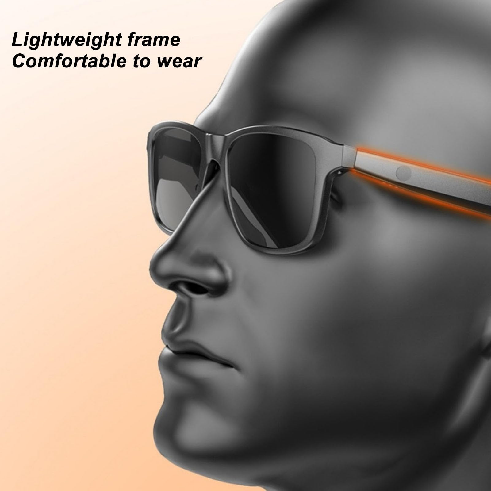 Gowenic Smart Glasses occhiali bluetooth audio UV400 neri