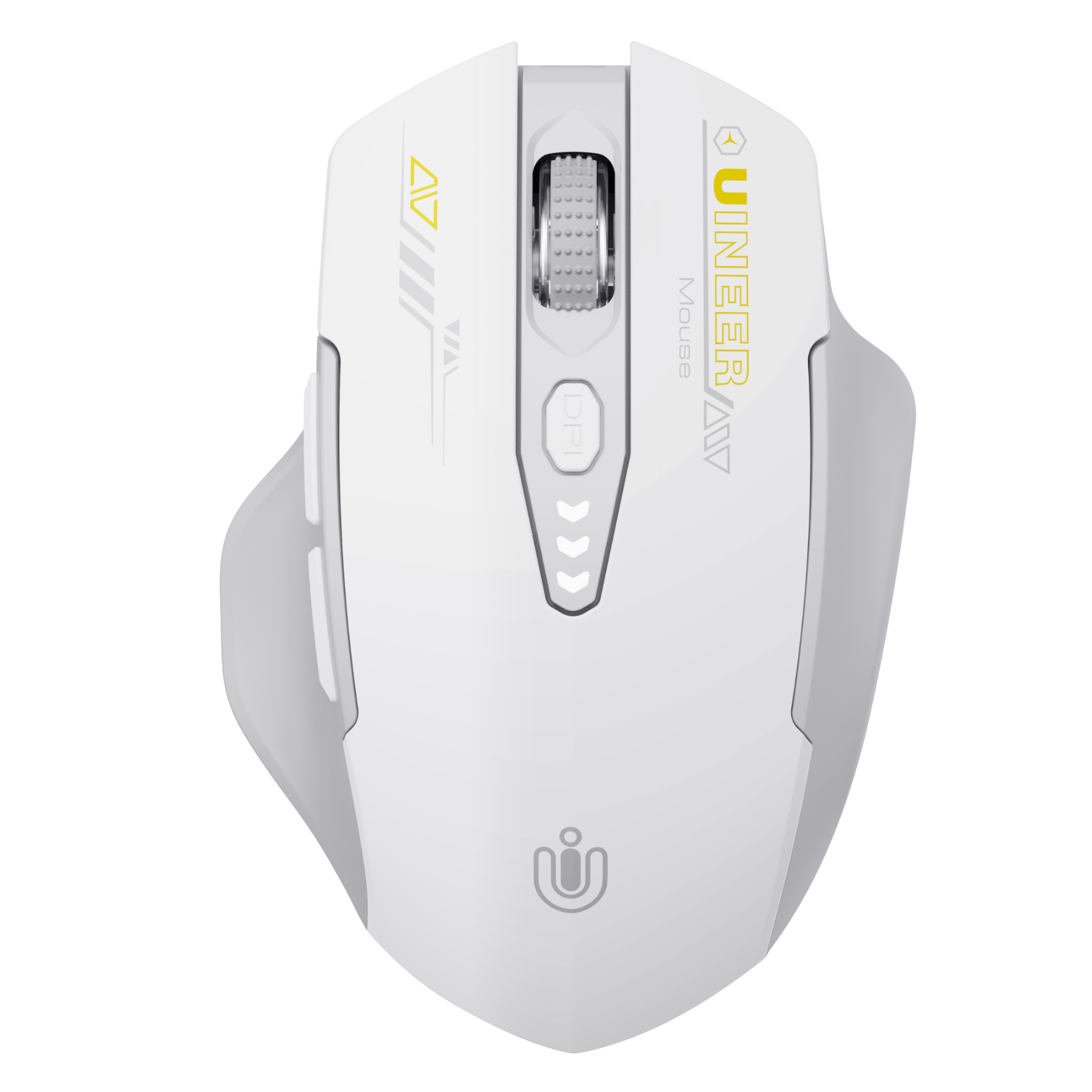 Uineer 2.4G Mouse Wireless Ricaricabile Nero 2400 DPI