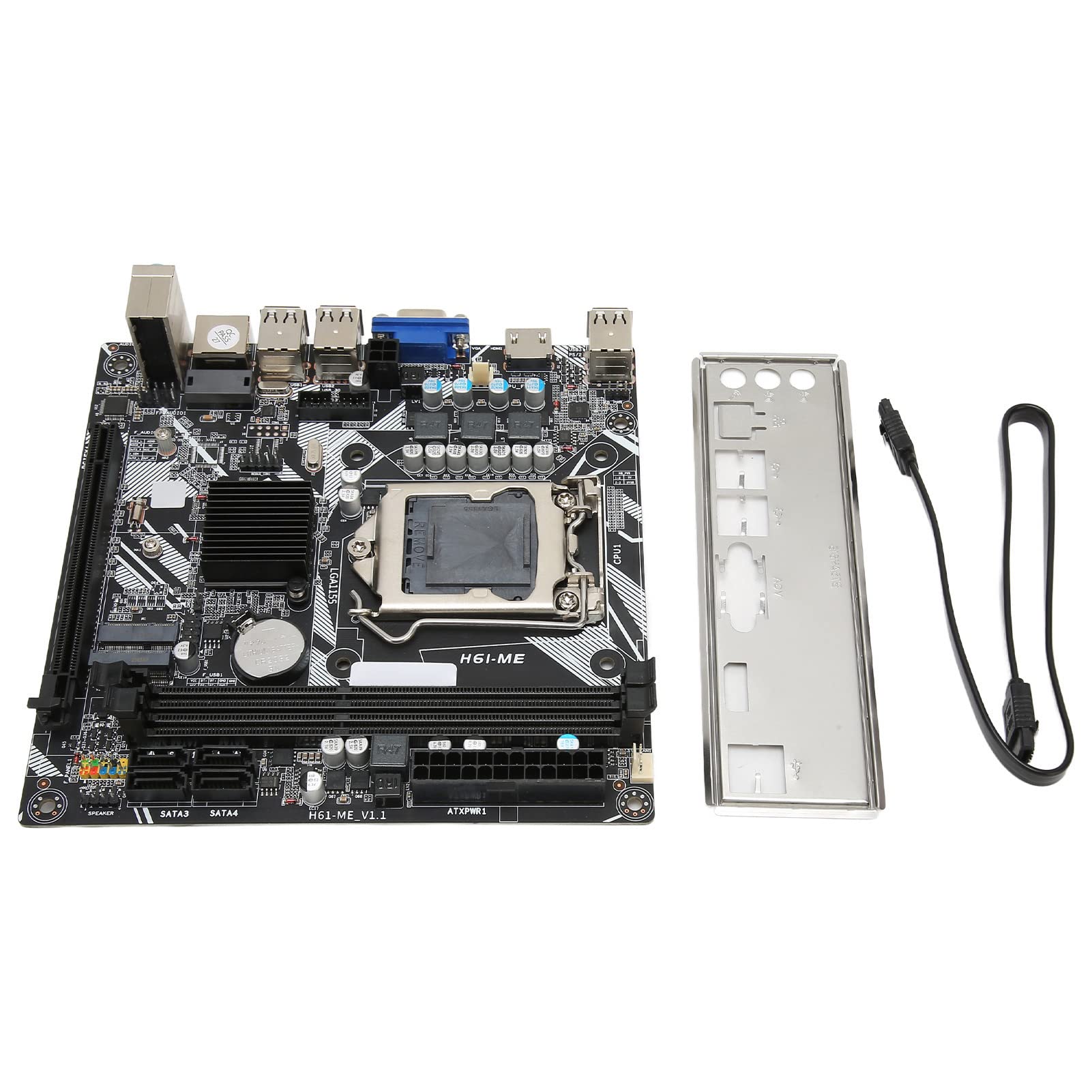 GOWENIC H61 Scheda Madre LGA 1155 Mini ITX DDR3