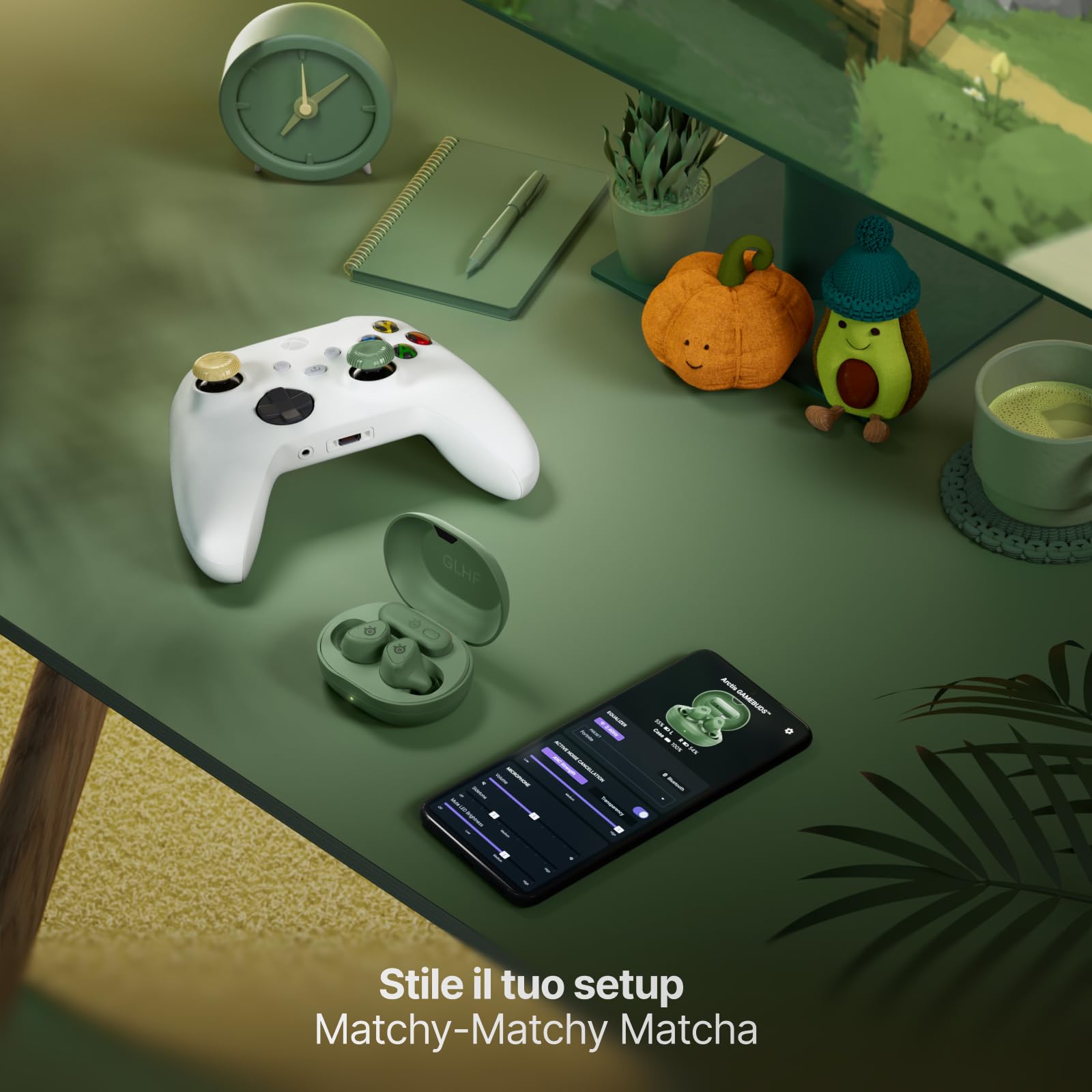 SteelSeries Arctis GameBuds Auricolari Xbox Matcha ANC