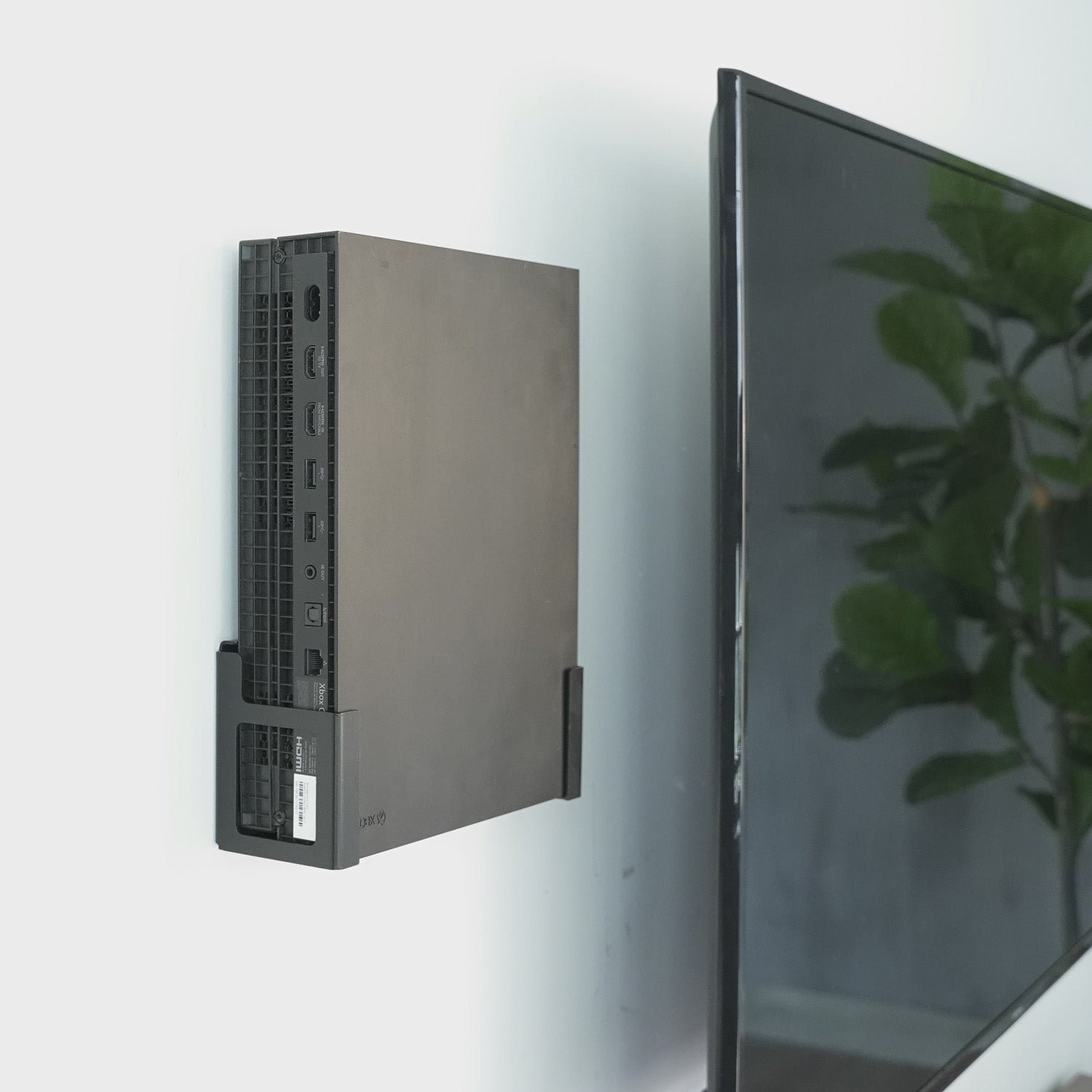 Monzlteck XBOX Mount supporto parete Xbox One X metallo