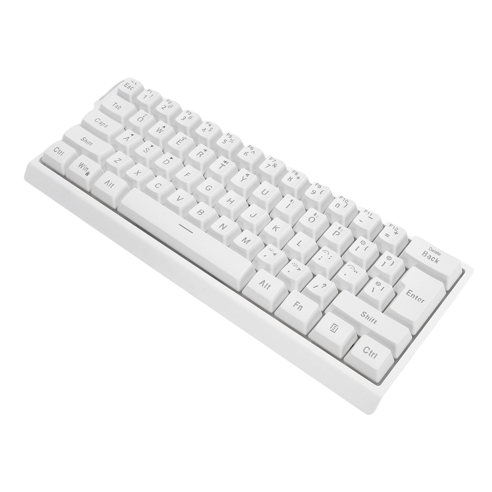 Gowenic tastiera wireless 61 tasti white RGB 2.4G Bluetooth