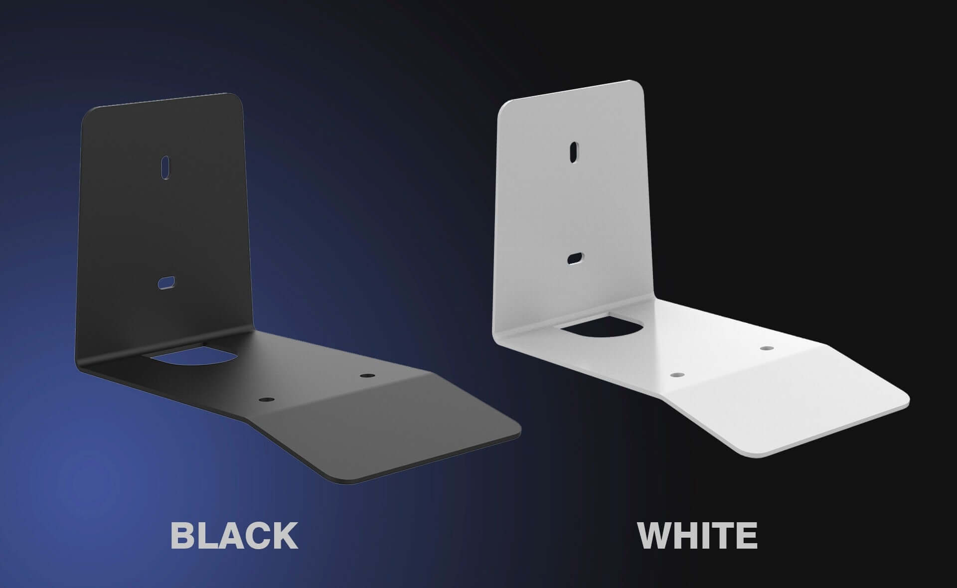 Monzlteck Sonos Mount supporto parete WSE300 Era 300 nero acciaio