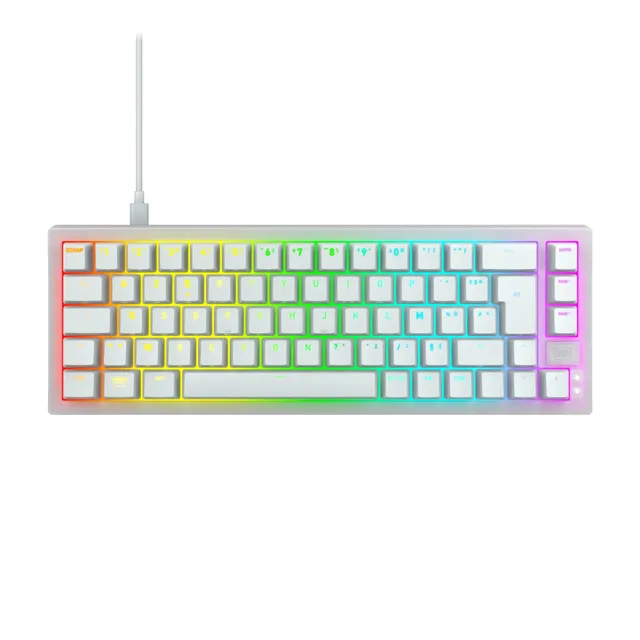 CHERRY XTRFY K5V2 Tastiera Meccanica 65% AZERTY MX2A Red