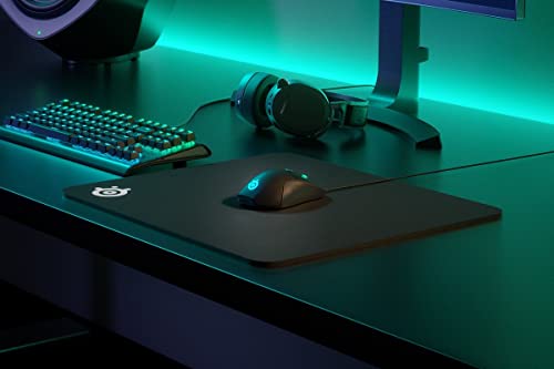 SteelSeries QcK Heavy tappetino mouse nero spesso 6 mm