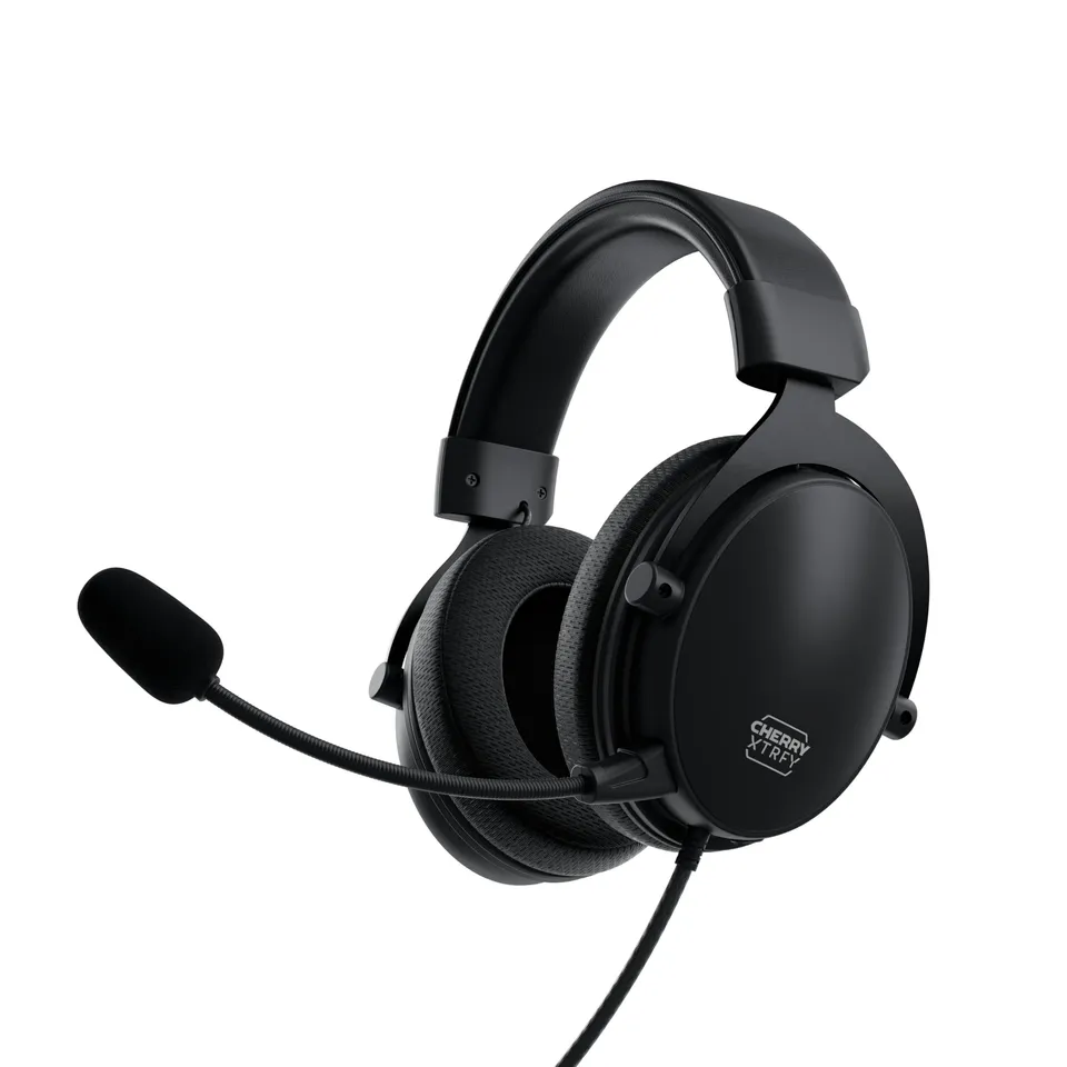 Xtrfy H2 Cuffie Gaming Nero con Microfono Removibile