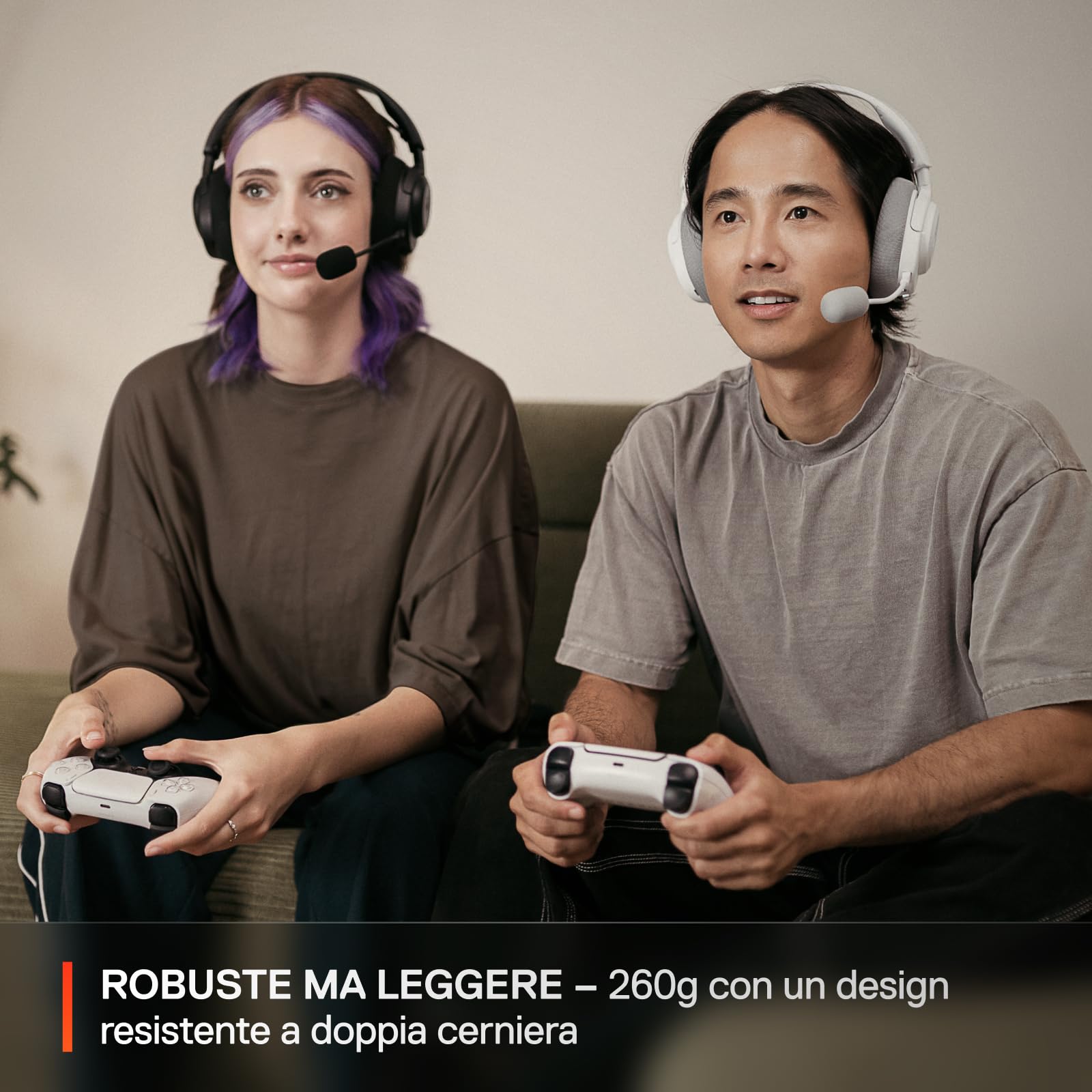 SteelSeries Arctis Nova 3P cuffie wireless nero 40h PS5 PC