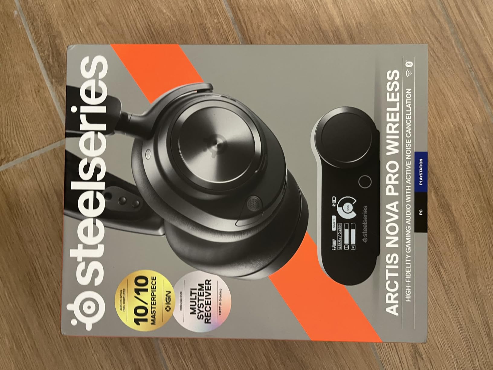 SteelSeries Arctis Nova Pro cuffie gaming wireless nero