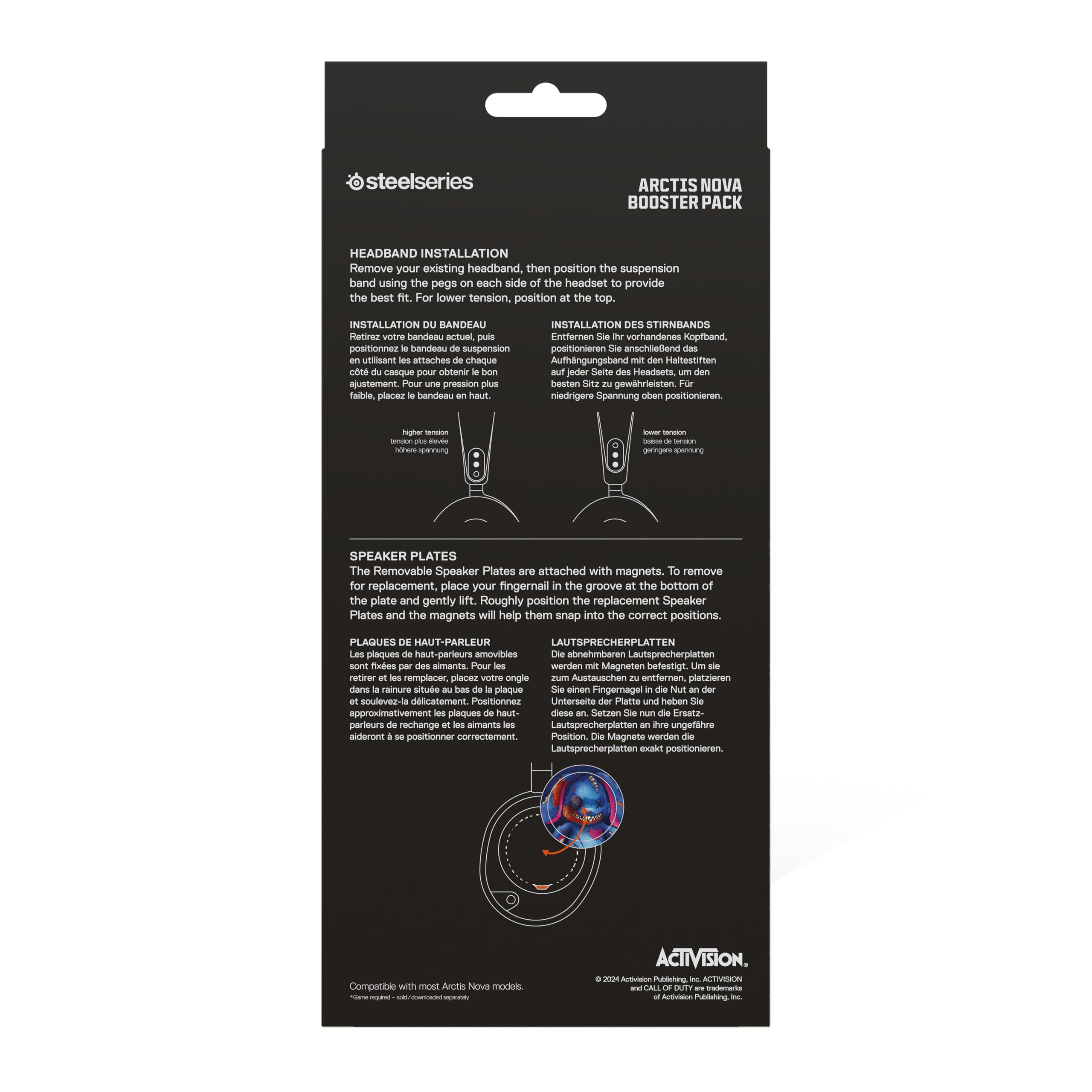 SteelSeries Arctis Nova Booster Pack Mister Peeks COD