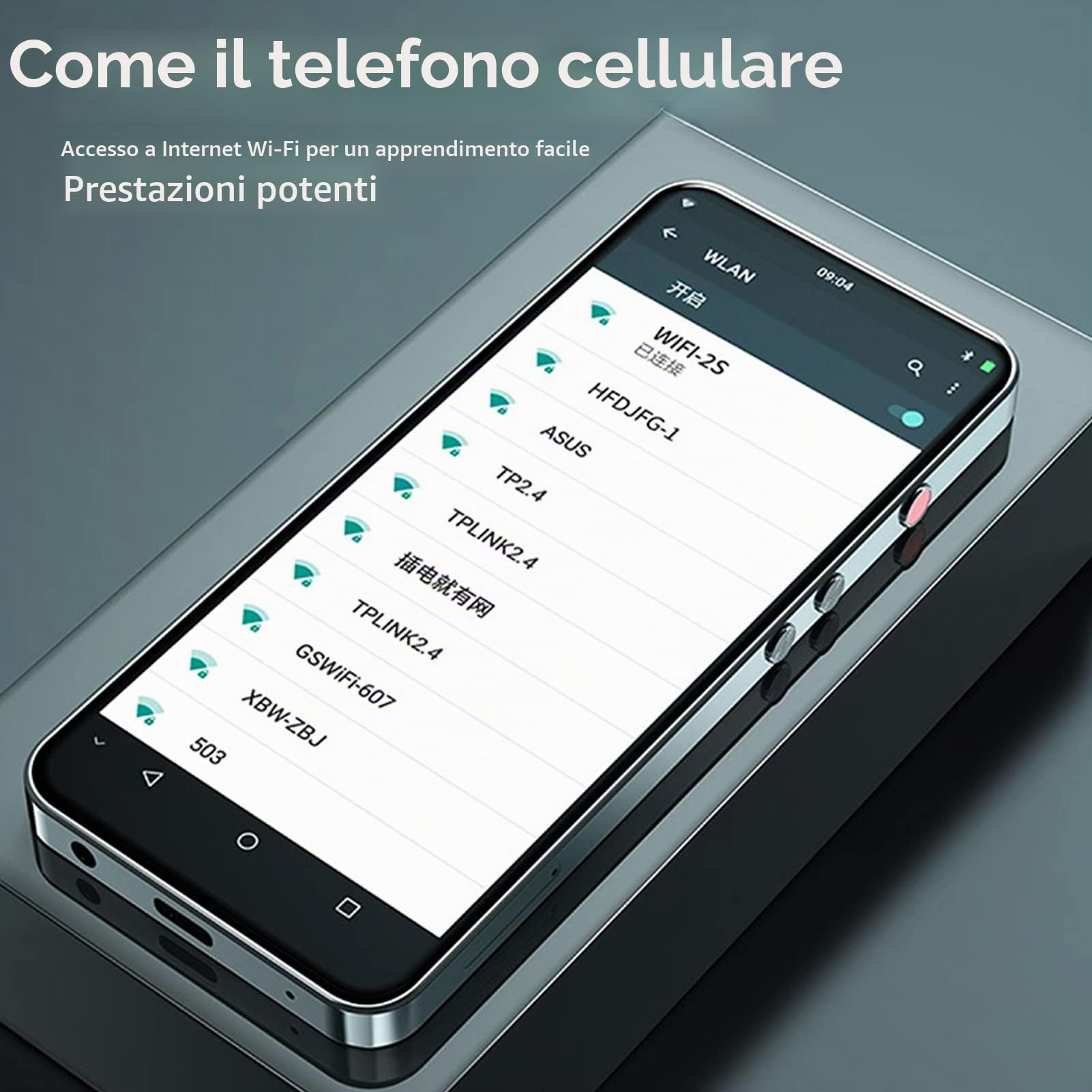 Gowenic Lettore MP4 WiFi Bluetooth 5 Pollici 128GB Touch