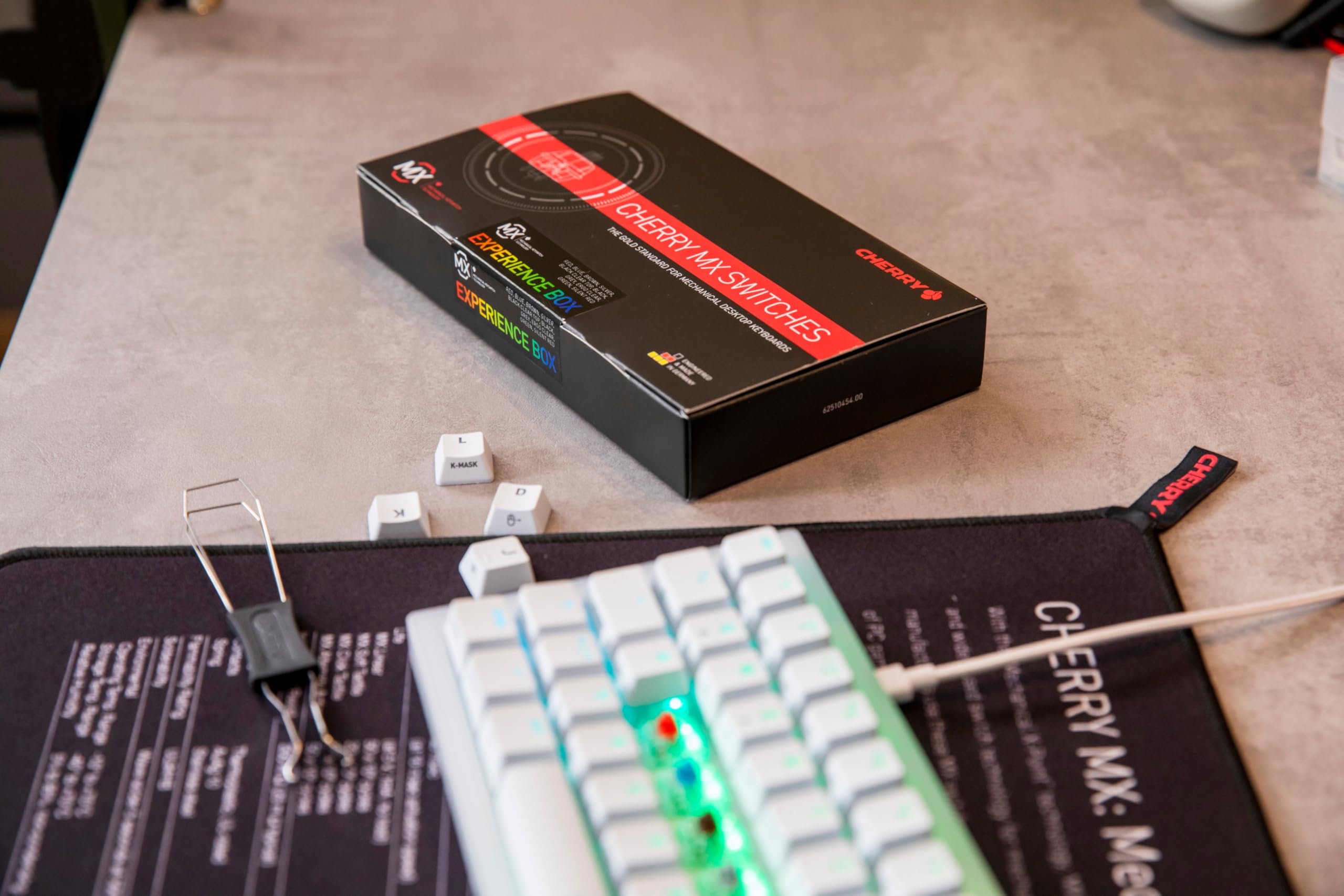 Cherry MX Experience Box switch tastiera 10 pezzi Grey
