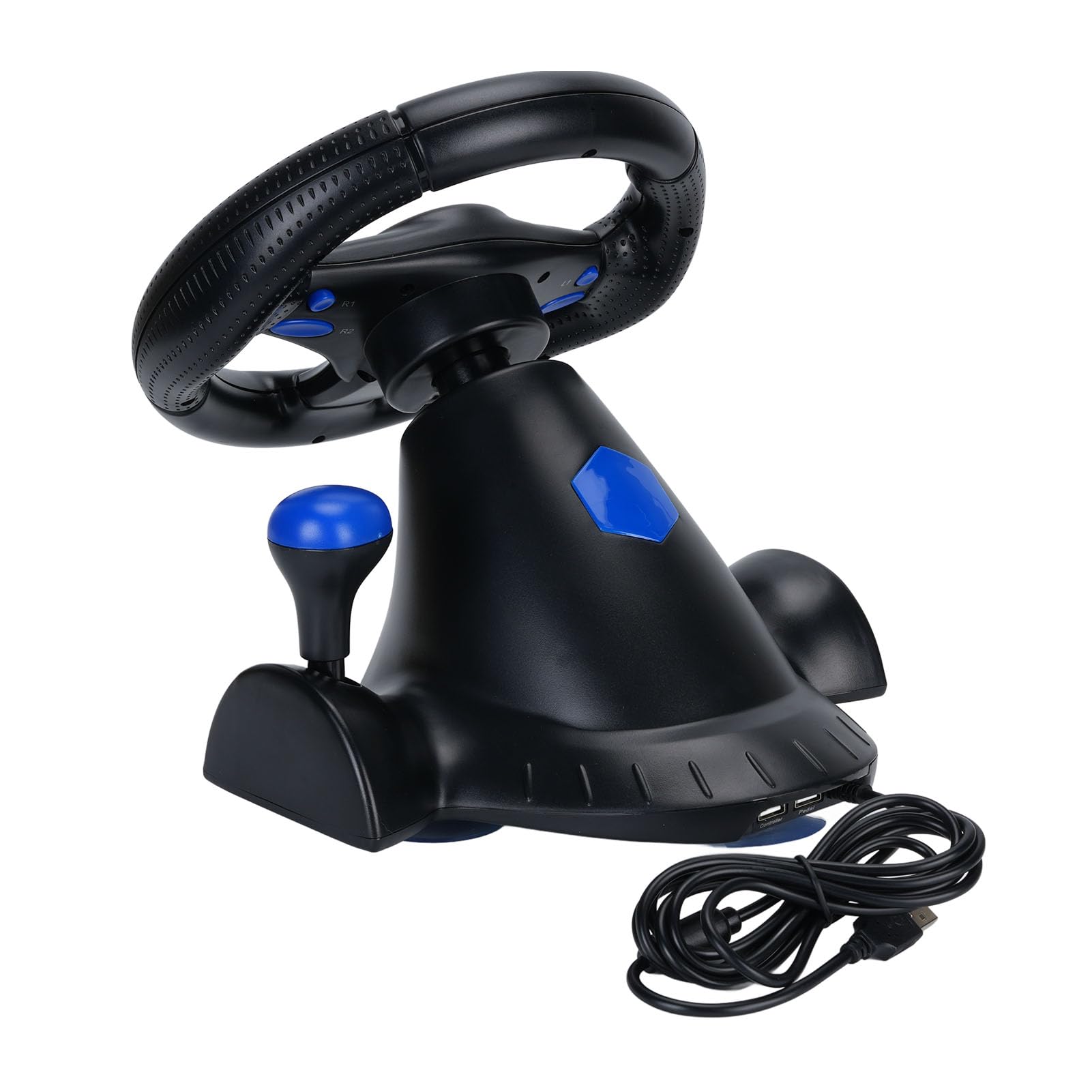 GOWENIC volante corsa PC 180° con pedali e cambio