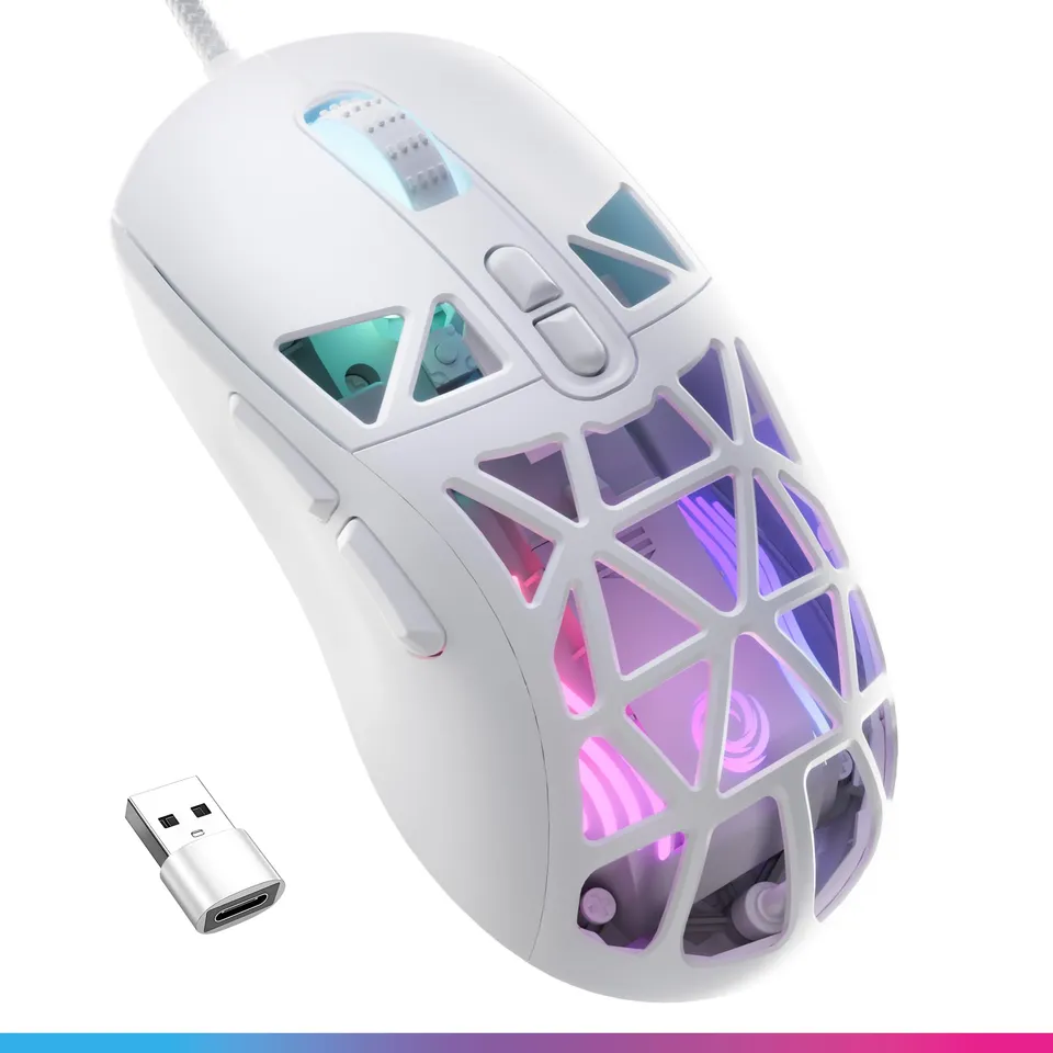 Oniverse Kryo Mouse Gaming Cablato 12800 DPI 52 g