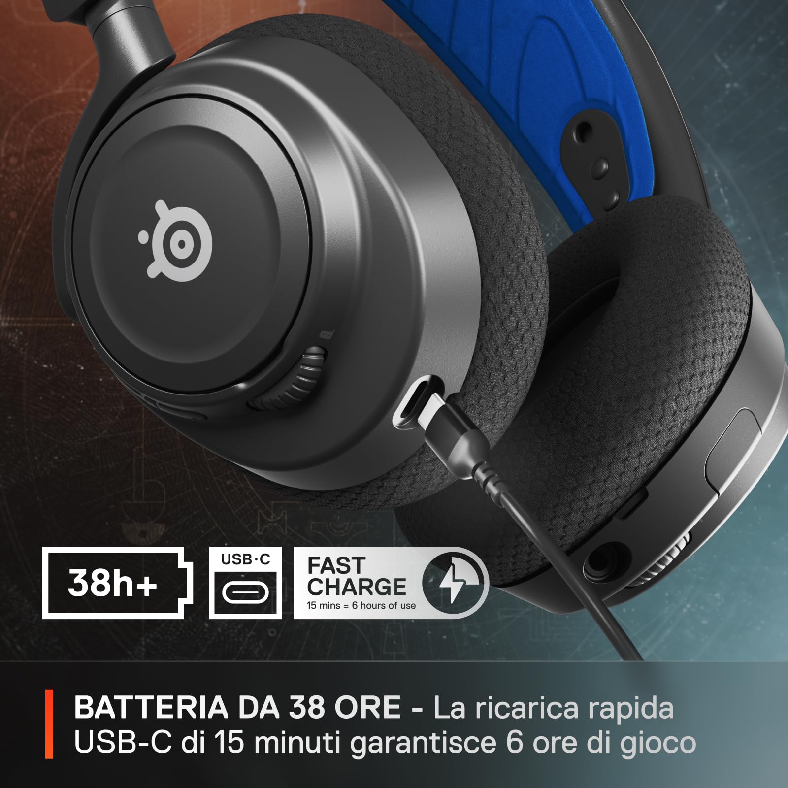 SteelSeries Arctis Nova 7P cuffie Destiny 2 wireless 38h
