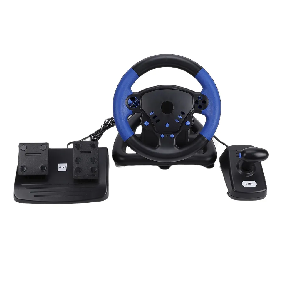 GOWENIC volante gaming PC 135° con pedali e cambio