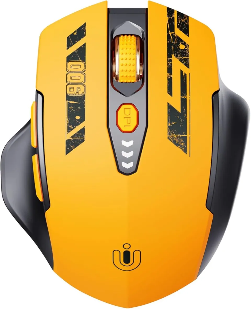 Uineer Tri-mode Mouse Wireless Bluetooth Nero 2400DPI